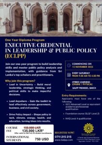 Executive Credential in Leadership & Public Policy